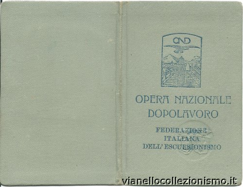 Opera Nazionale Dopolavoro Escursionisti 1928