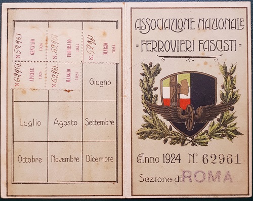 tessera.associazione.nazionale.ferrovieri.fascisti.1924